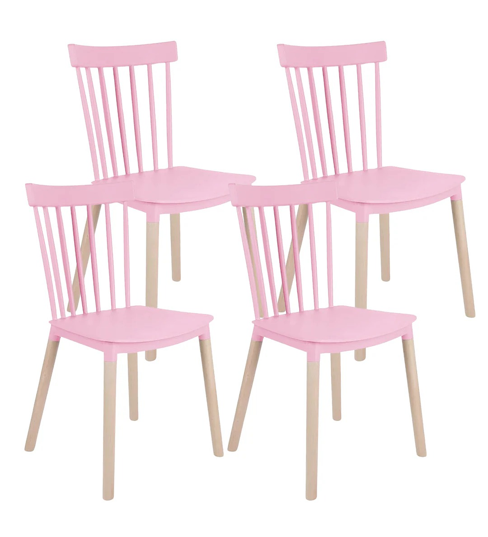 Pack 4 Sillas Windsor - Polipropileno