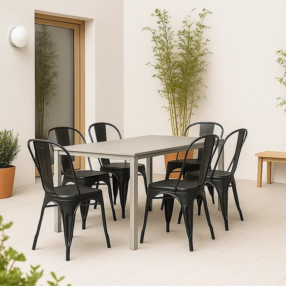 Pack 6 Silla Tolix - Industrial 5