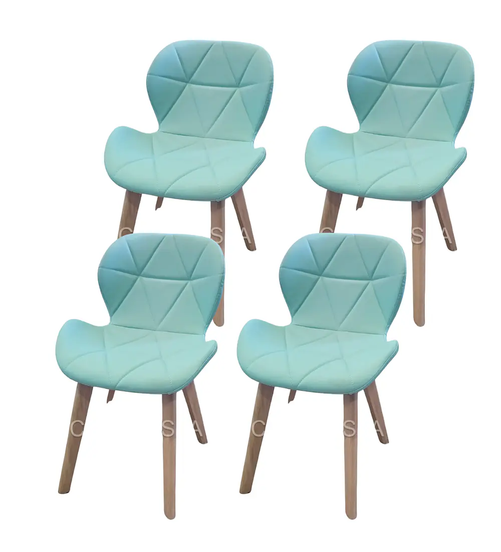 Pack 4 Silla Mariposa Wood