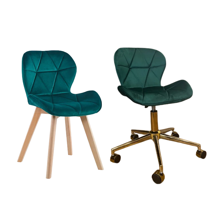 Pack de Sillas Mariposa para Manicurista Velvet 6