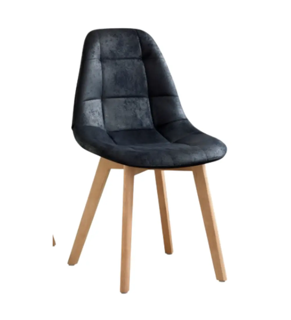 Silla Capitonne Ecocuero Vintage