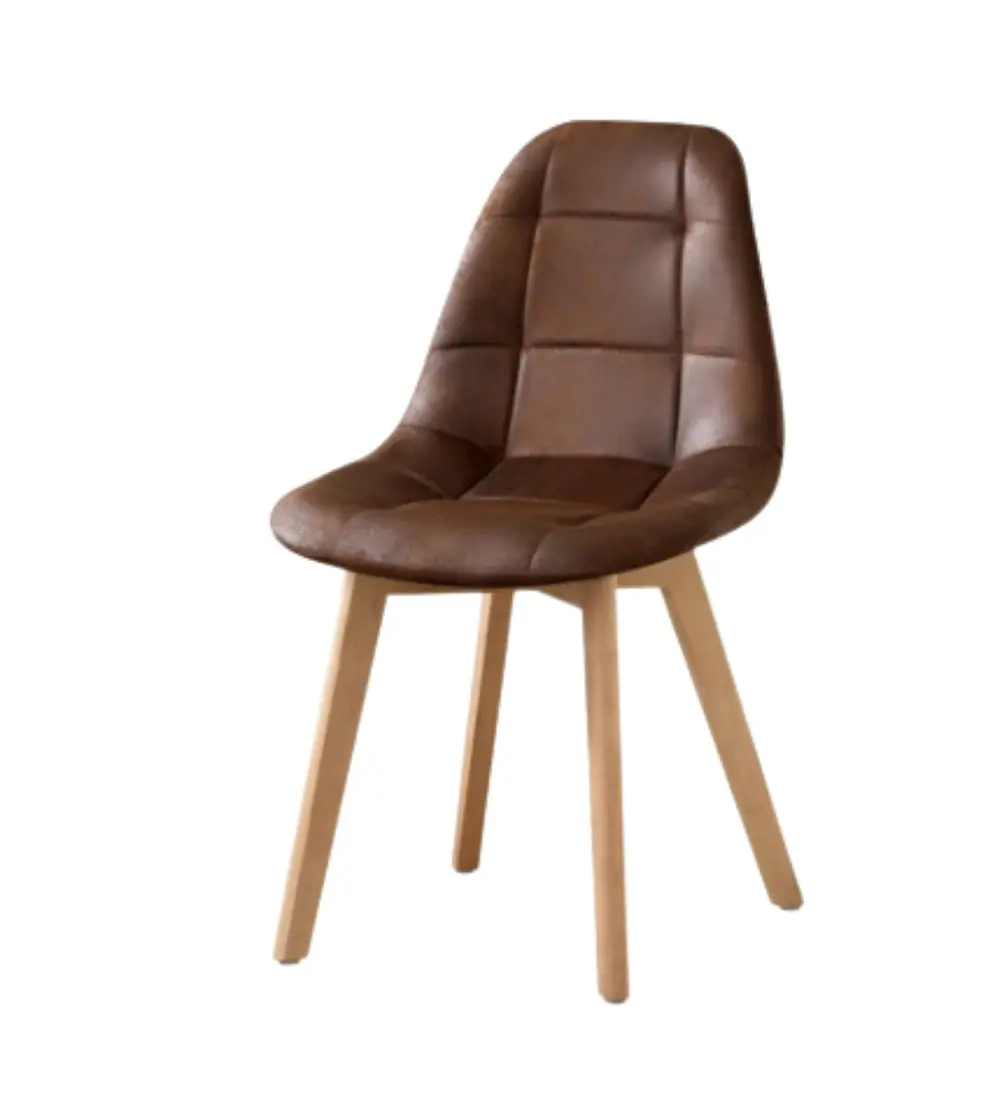 Silla Capitonne Ecocuero Vintage