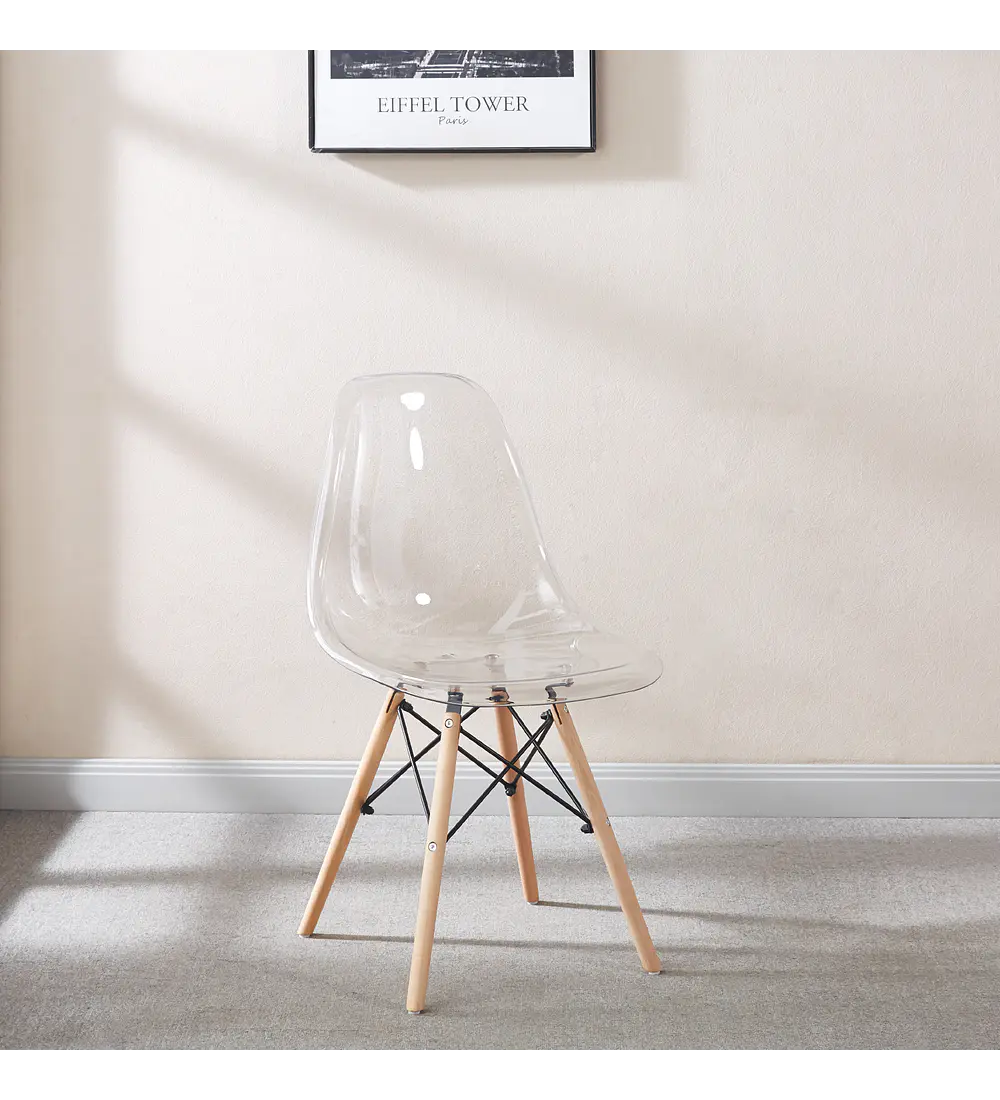 Silla Eames Transparente