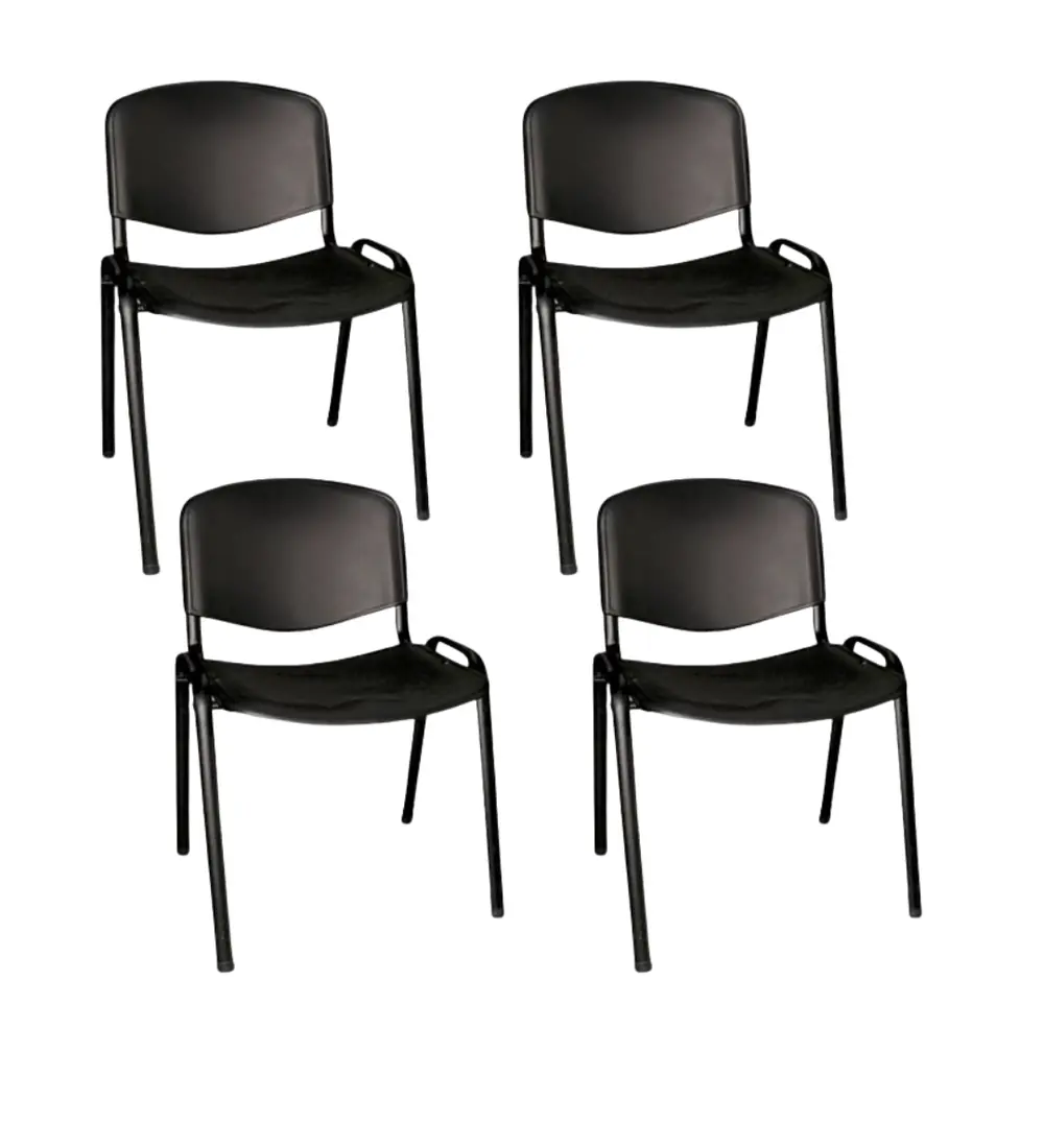 Pack 4 Sillas Iso Casino PVC