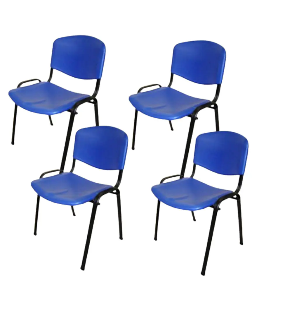 Pack 4 Sillas Iso Casino PVC