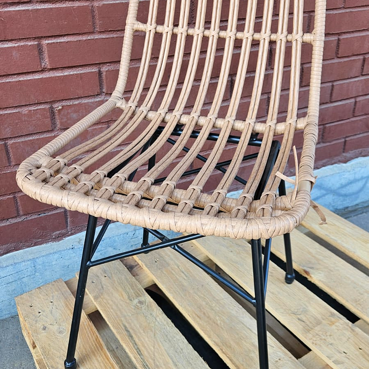 2da Seleccion.-  Silla de Comedor Terraza Rattan Grecia 2