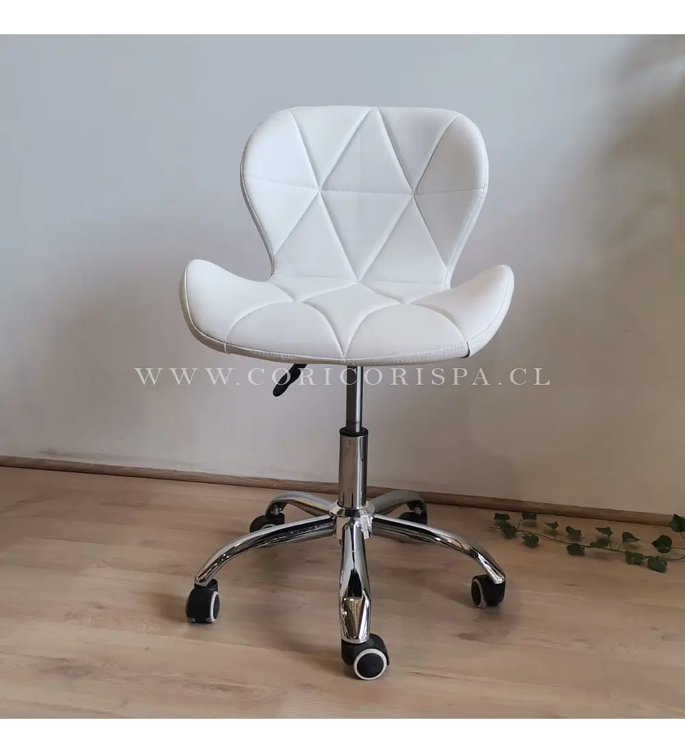 2da Seleccion.- Silla Mariposa de Escritorio Blanca