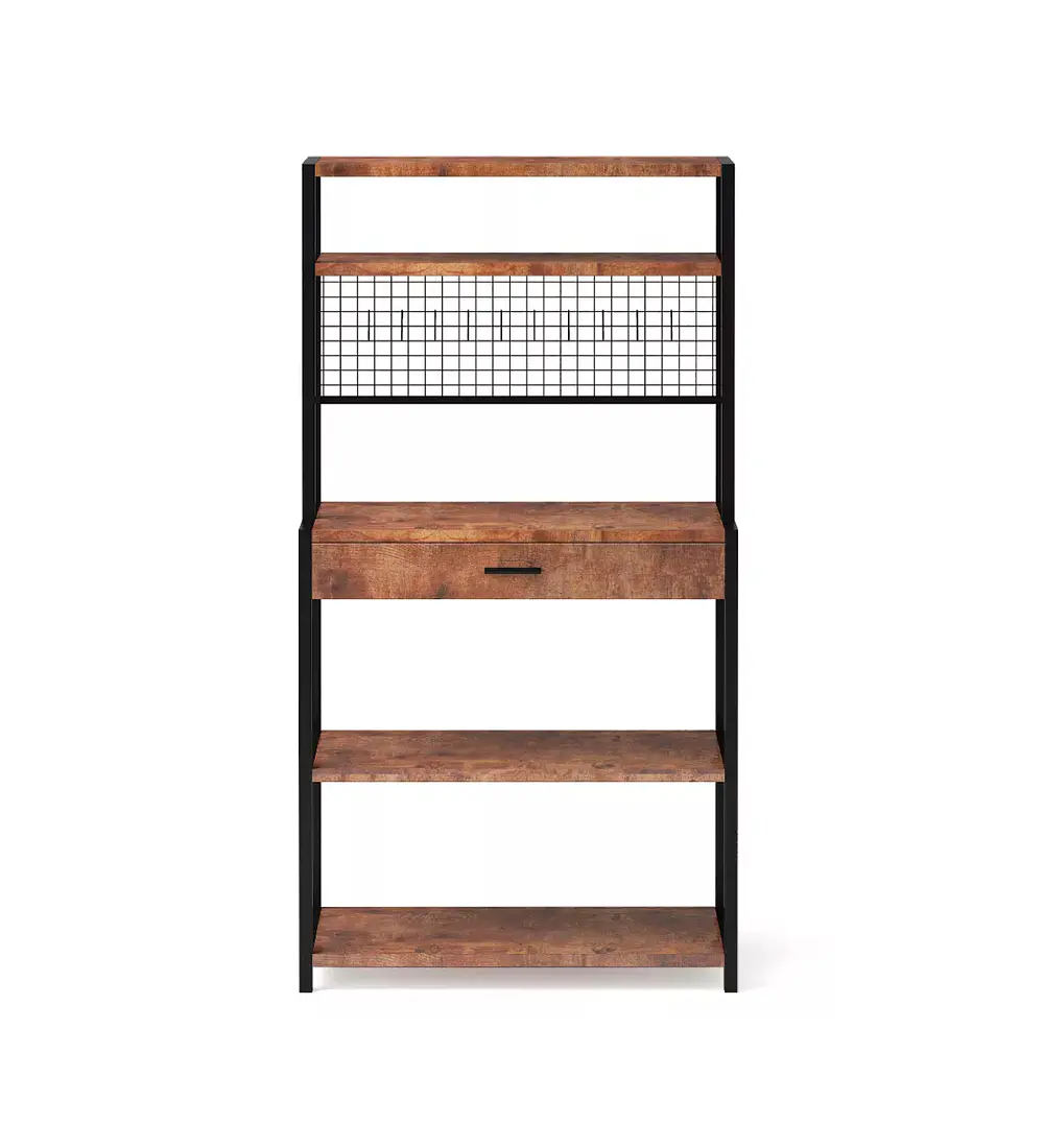 Rack Organizador Alto con Cajón para Cocina