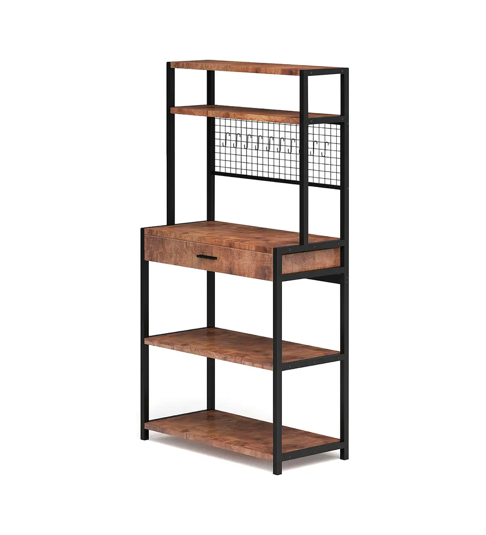 Rack Organizador Alto con Cajón para Cocina