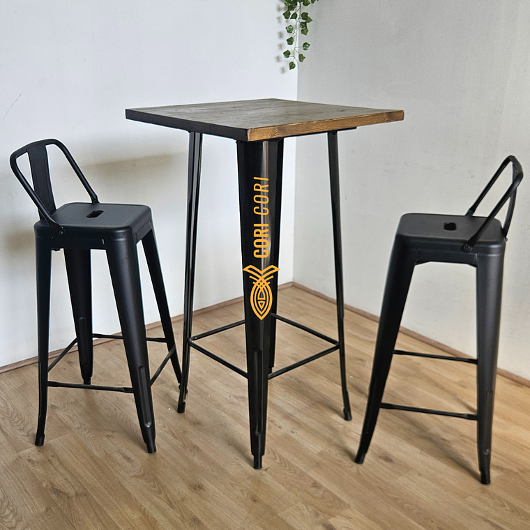 Taburete Tolix Industriales 77cms   7