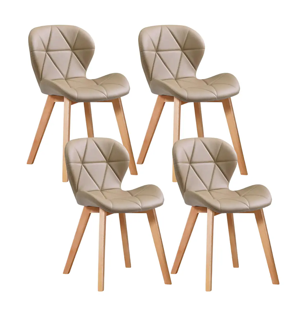 Pack 4 Silla Mariposa Wood