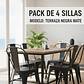 Pack 4 Sillas Tolix Plásticas - Miniatura 4