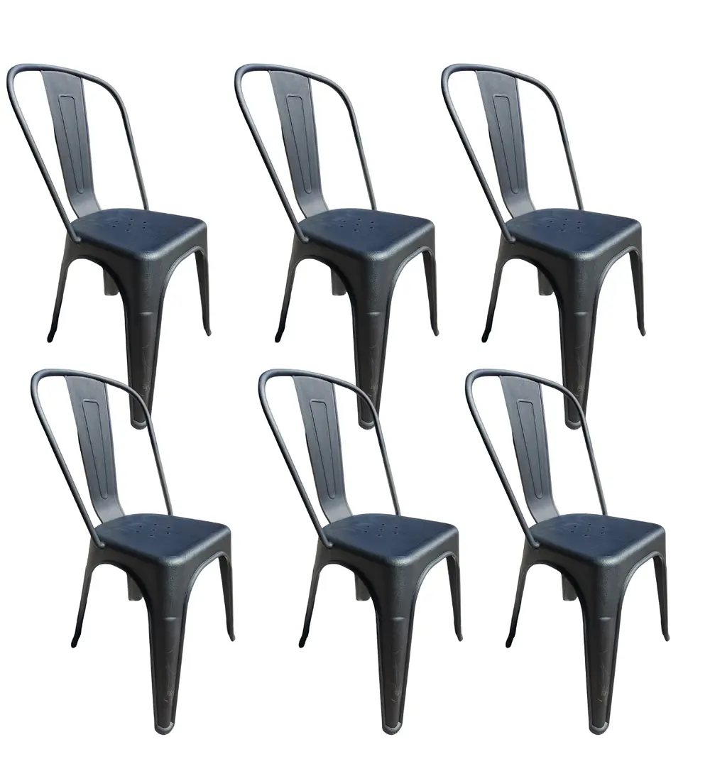 Pack 6 Silla Tolix Plastica