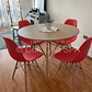 Comedor Mesa Wood 120cm + 4 Sillas Eames - Miniatura 7