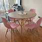 Comedor Mesa Wood 100cm + 4 Sillas Eames - Miniatura 8