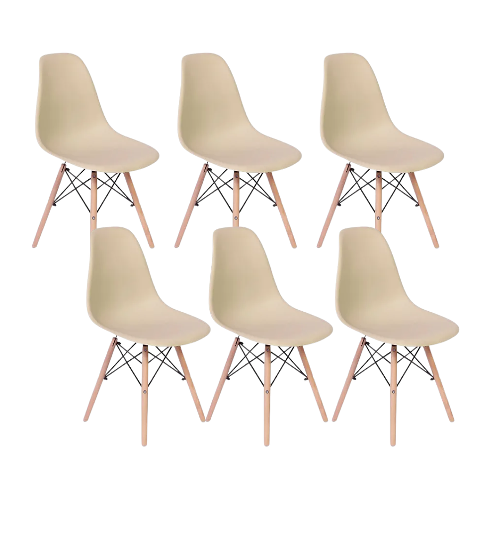 Pack 6 Sillas Clásicas 