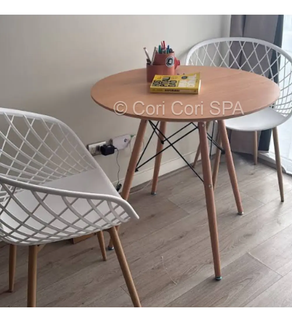Mesa Wood Eames 80cms