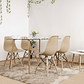 Comedor Rubi 120x80cms + 4 Sillas Eames  - Miniatura 12