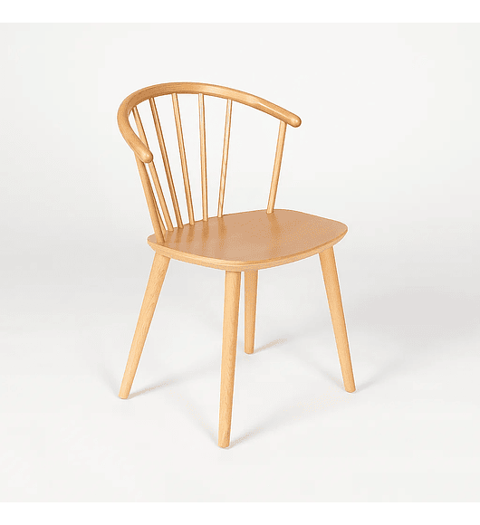 Silla Lykke de Madera - Natural