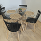 Comedor Warwick 120cms + 4 Sillas Windsor - Miniatura 8