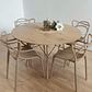 Comedor Mesa Wood 120cms + 4 Sillas Master  - Miniatura 13