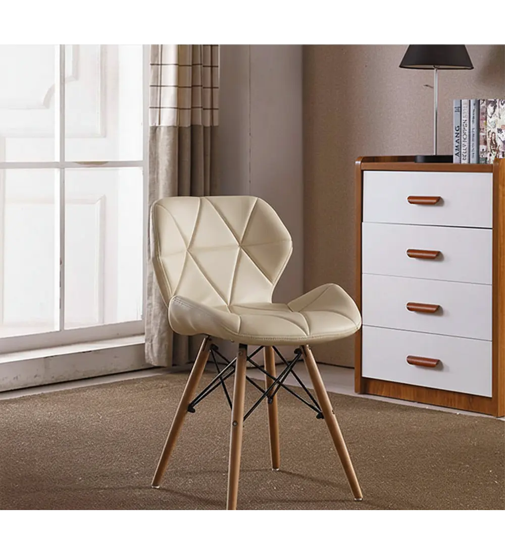 Silla Eames Mariposa Ecocuero