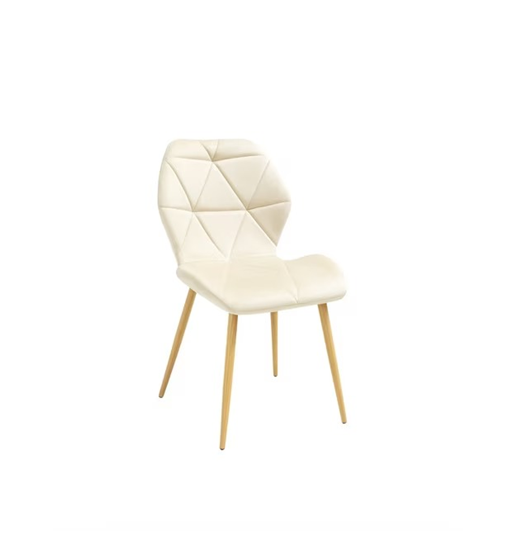 Silla Fiori Velvet  Wood 