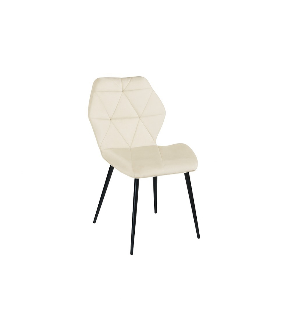 Silla Fiori Velvet Black