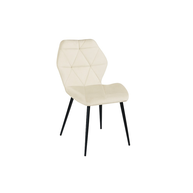 Silla Fiori Velvet Black 2