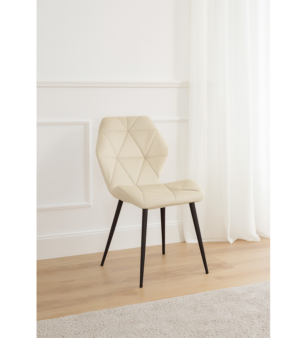 Silla Fiori Velvet Black