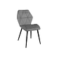 Silla Fiori Velvet Black - Miniatura 4