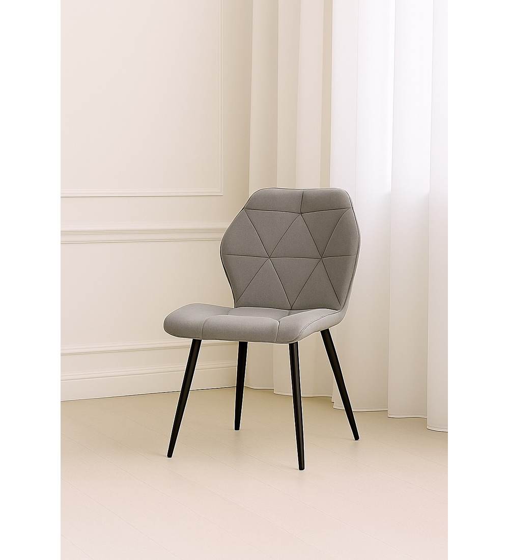 Silla Fiori Velvet Black