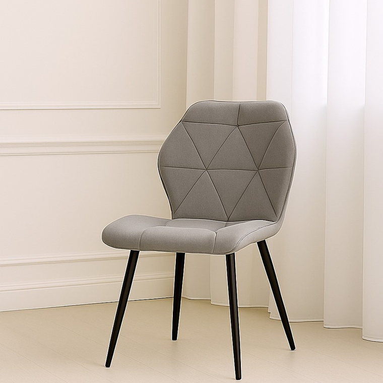 Silla Fiori Velvet Black 5