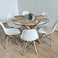 Comedor Warwick  120cm + 6 Sillas Eames - Miniatura 9