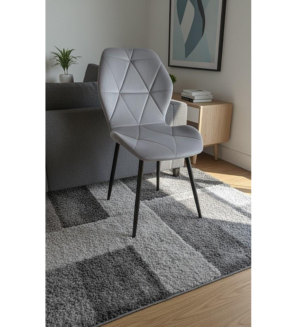 Silla Fiori Velvet Black