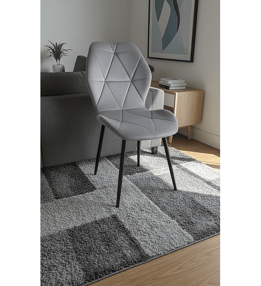 Silla Fiori Velvet Black