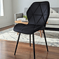 Silla Fiori Velvet Black - Miniatura 9