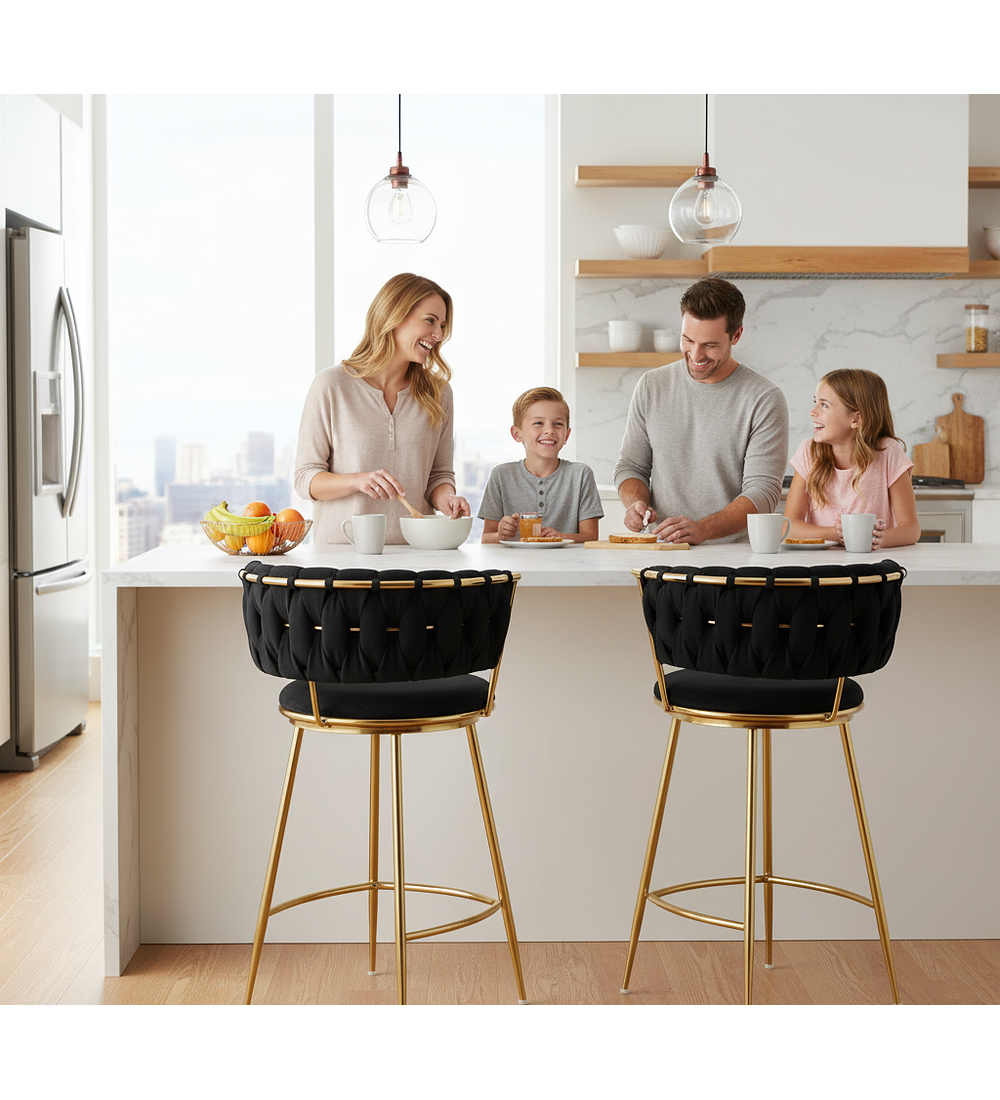 Taburete Bar Queen Fijo