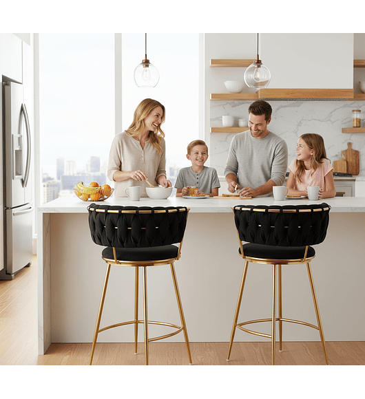 Taburete Bar Queen Fijo