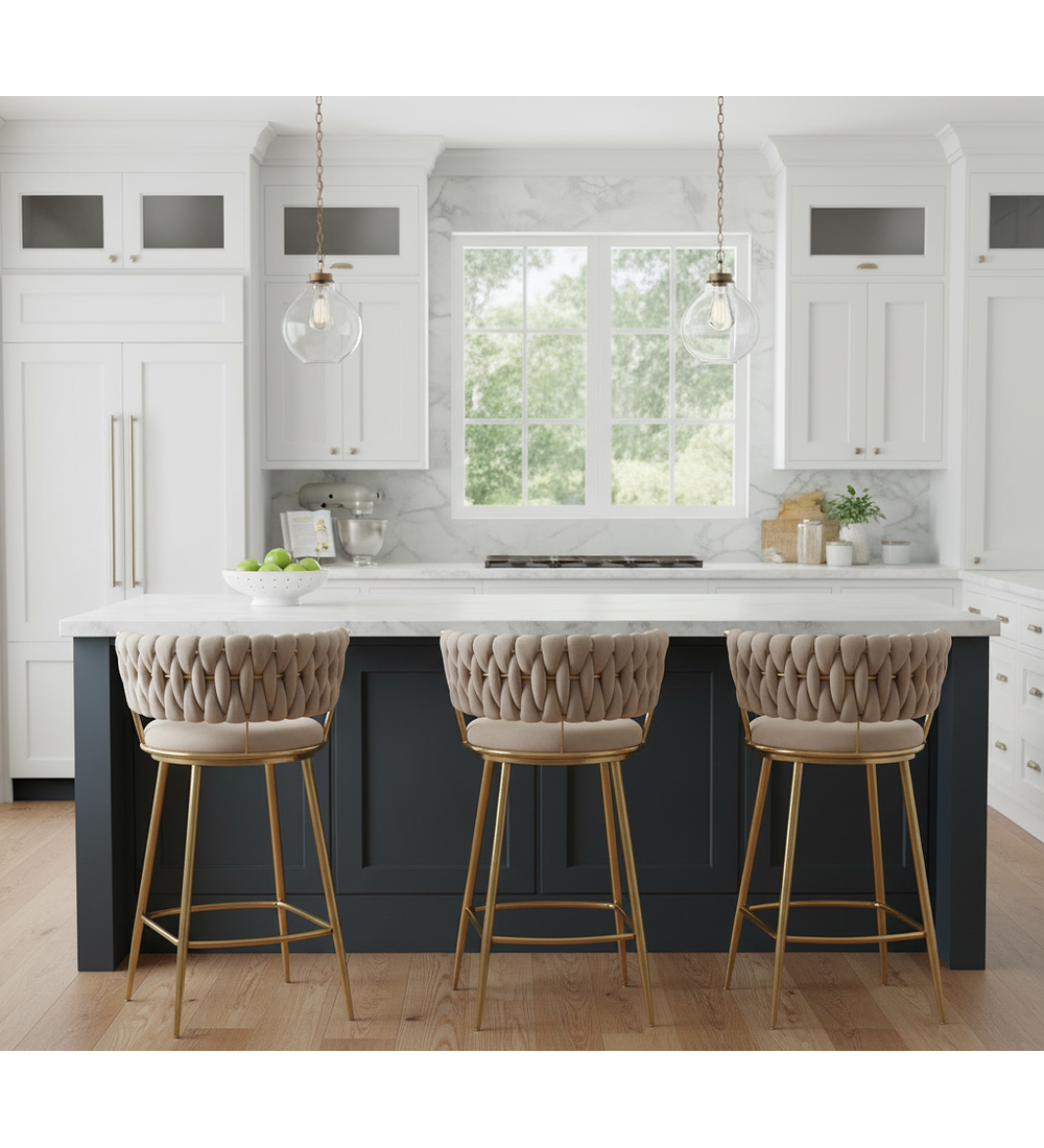 Taburete Bar Queen Fijo