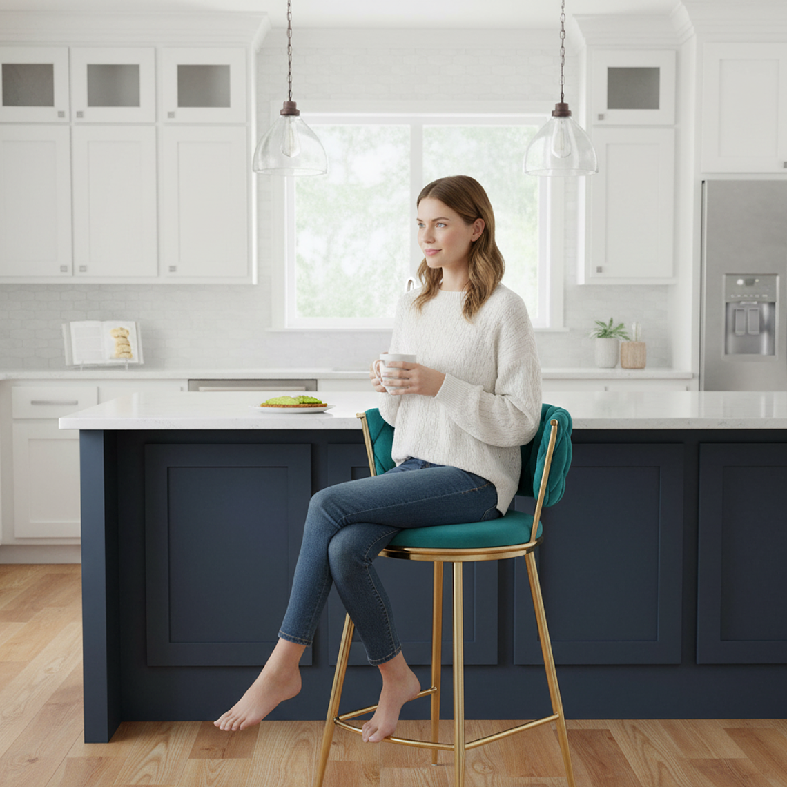 Taburete Bar Queen Fijo 15