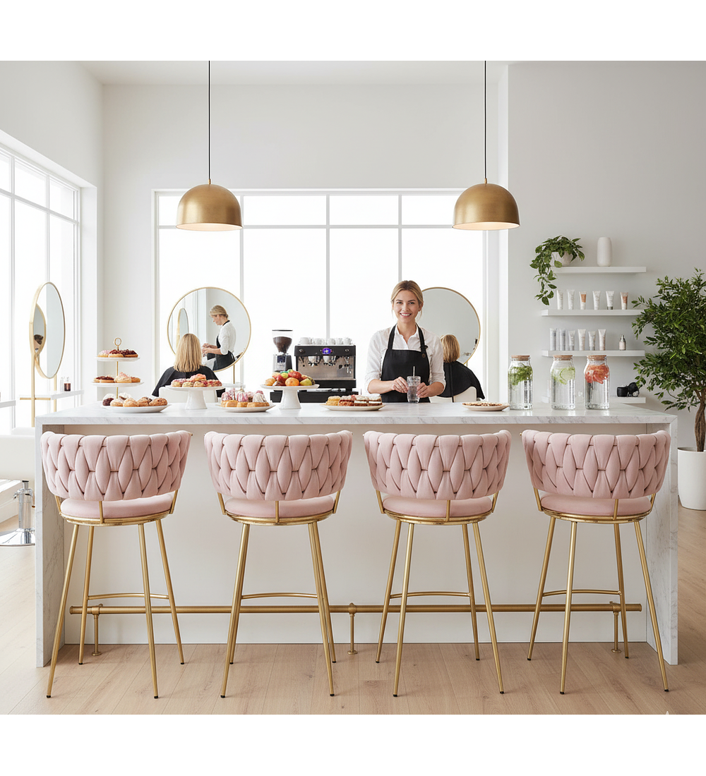 Taburete Bar Queen Fijo