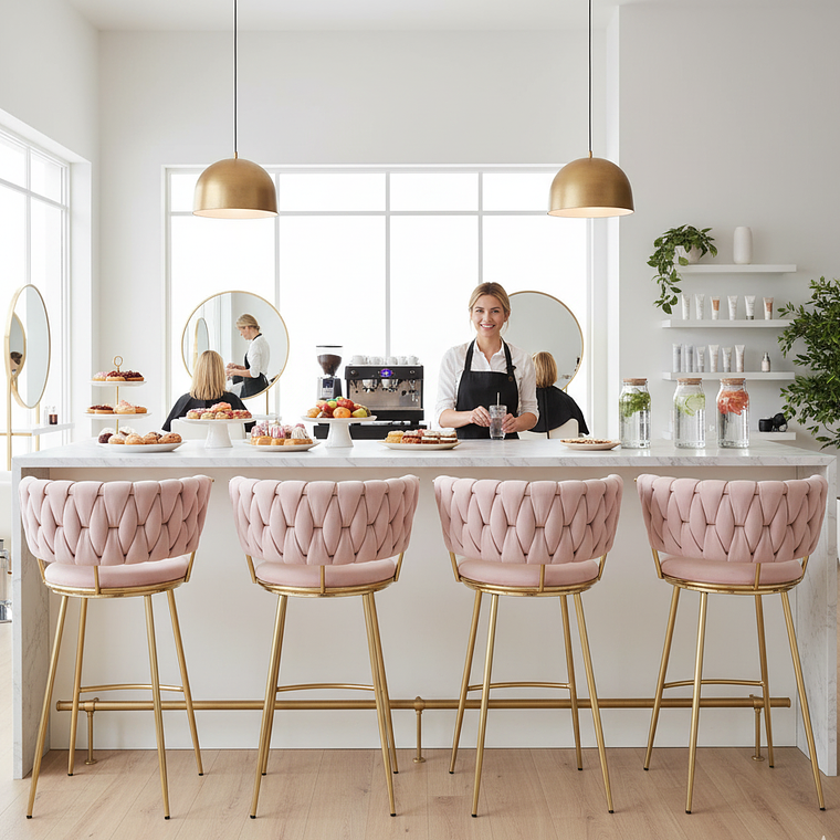 Taburete Bar Queen Fijo 16