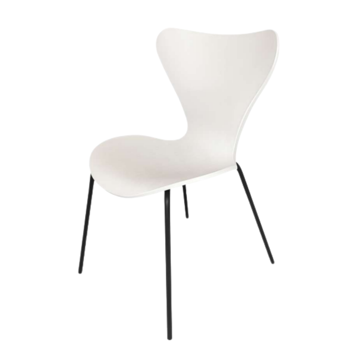 Silla Corazón PP Black 6