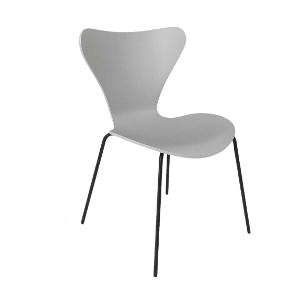 Silla Corazón PP Black 12