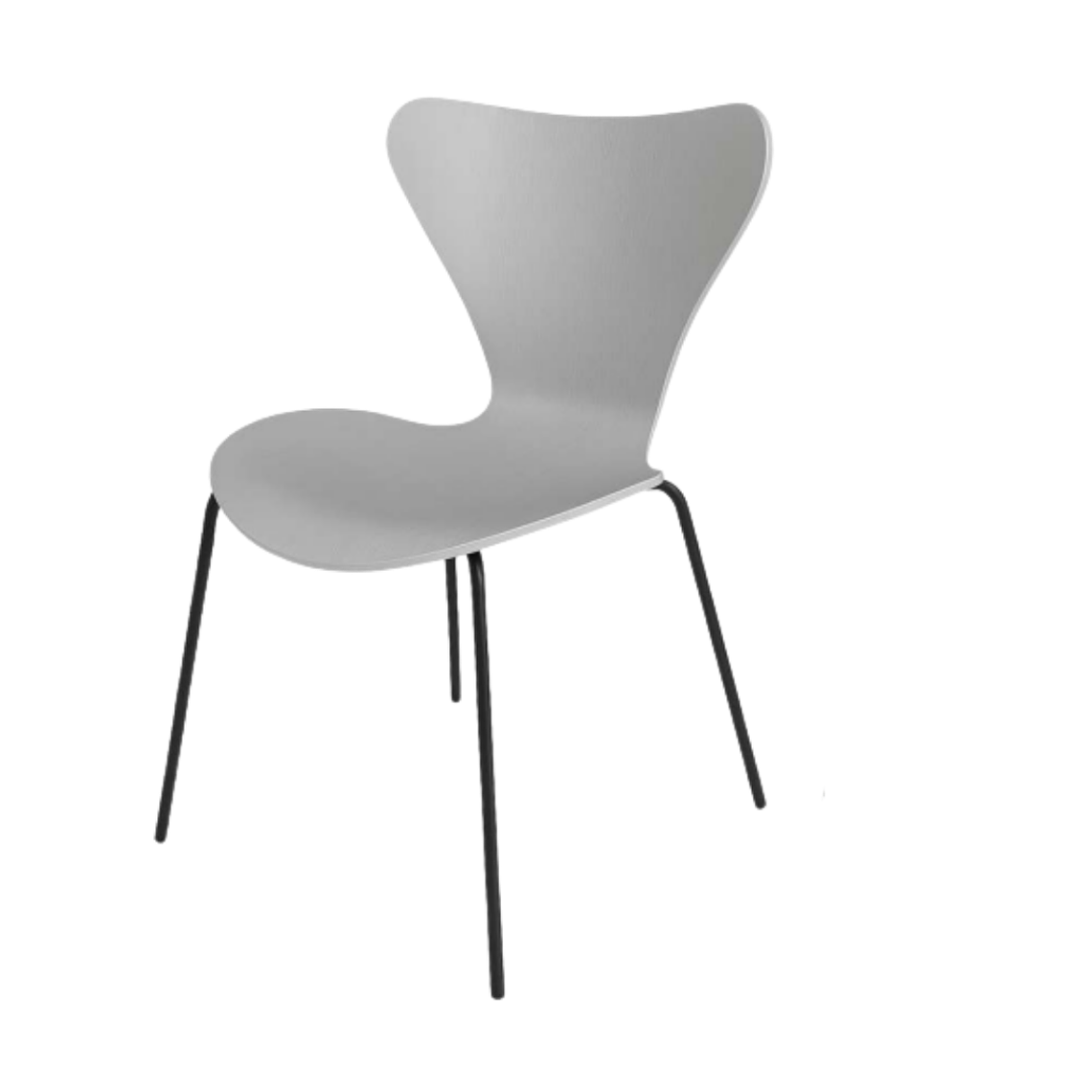 Silla Corazón PP Black 13