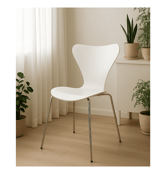 Silla Corazón PP Silver