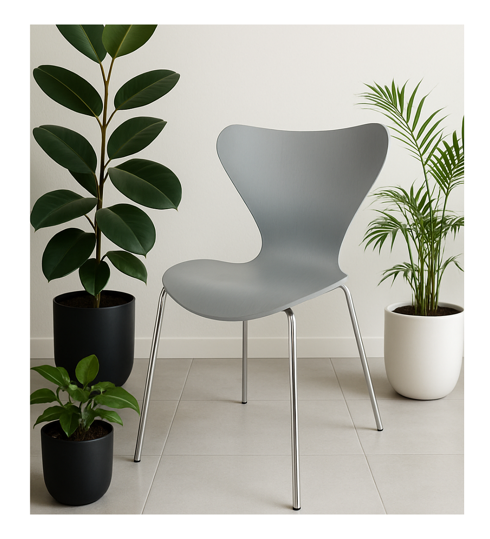 Silla Corazón PP Silver