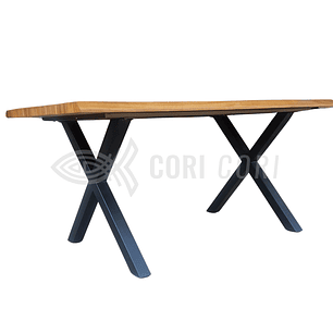 Mesa de Comedor Medlock Rustica 160x90cms