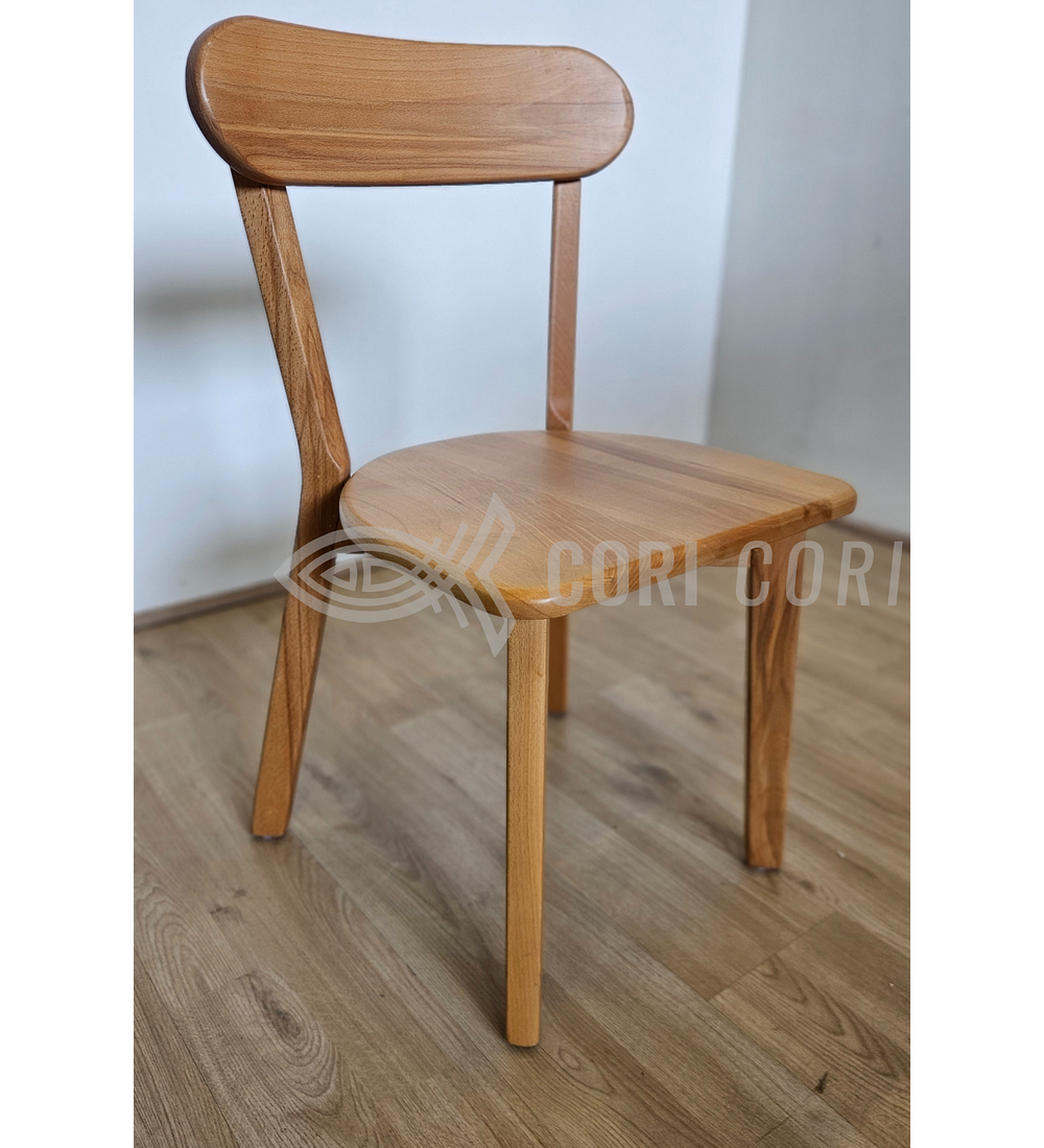 Comedor Warwick 100cm + 4 Sillas Fresno Madera